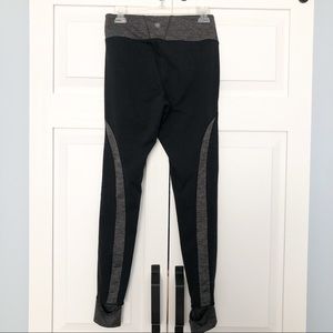 Gaiam Stirrup Leggings black & gray